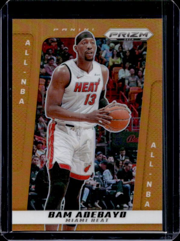 Bam Adebayo 2024 Prizm Deca #281 Orange /49 Price Guide