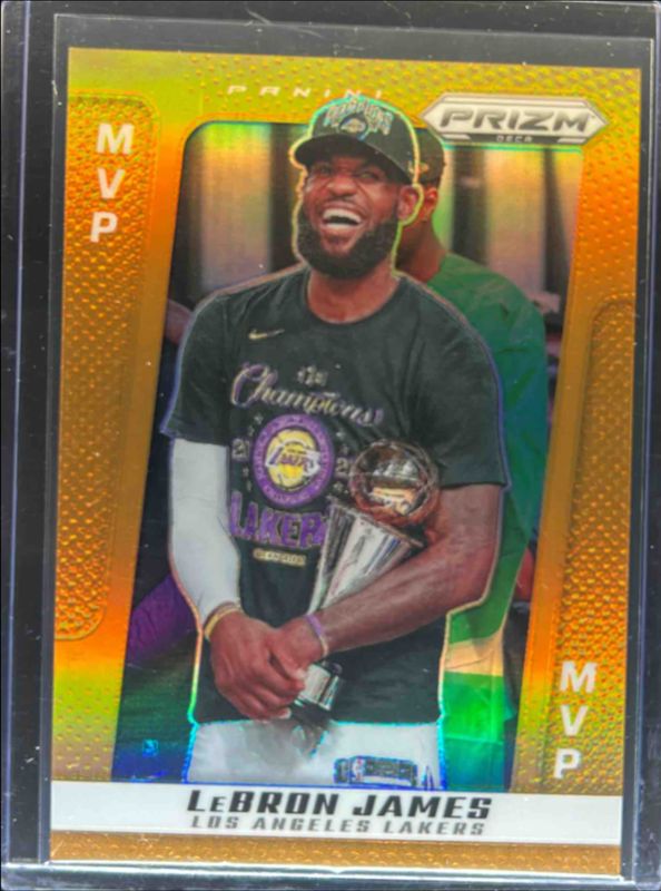 LeBron James 2024 Prizm Deca #286 Orange /49 RAW