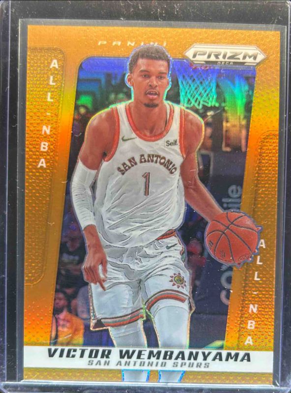 Victor Wembanyama 2024 Prizm Deca #285 Orange /49 Price Guide