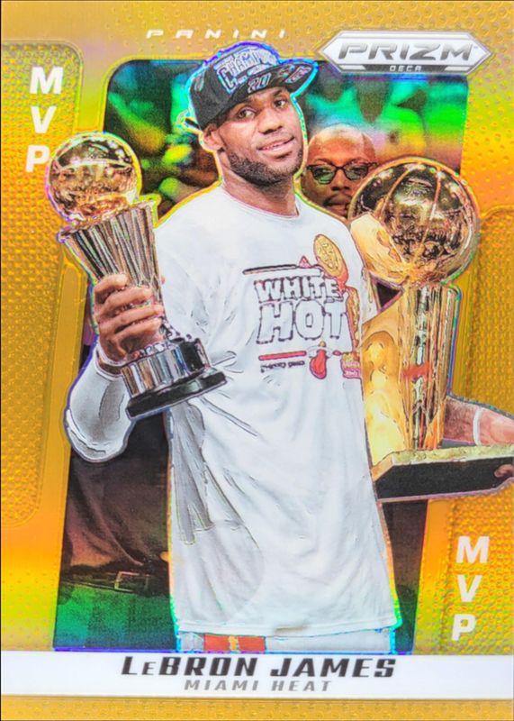 LeBron James 2024 Prizm Deca #289 Orange /49 RAW