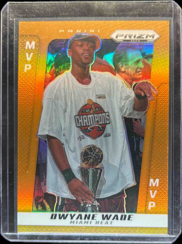 Dwyane Wade 2024 Prizm Deca #299 Orange /49 RAW
