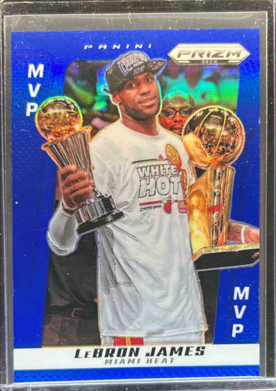 LeBron James 2024 Prizm Deca #289 Blue /149 RAW