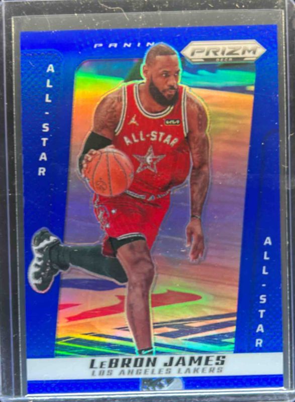 LeBron James 2024 Prizm Deca #248 Blue /149 RAW