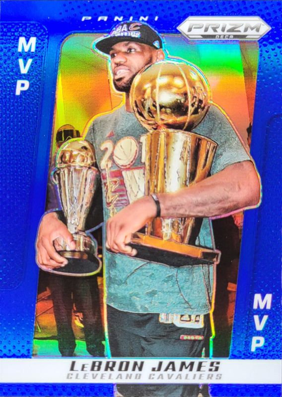 LeBron James 2024 Prizm Deca #294 Blue /149 RAW