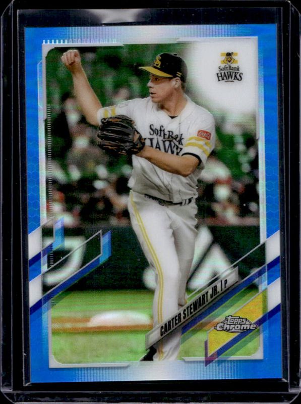 2021 Topps Chrome NPB #114 Blue Refractor /150