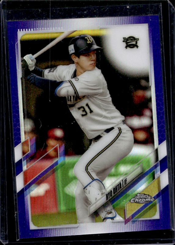 2021 Topps Chrome NPB #216 Purple Refractor /299