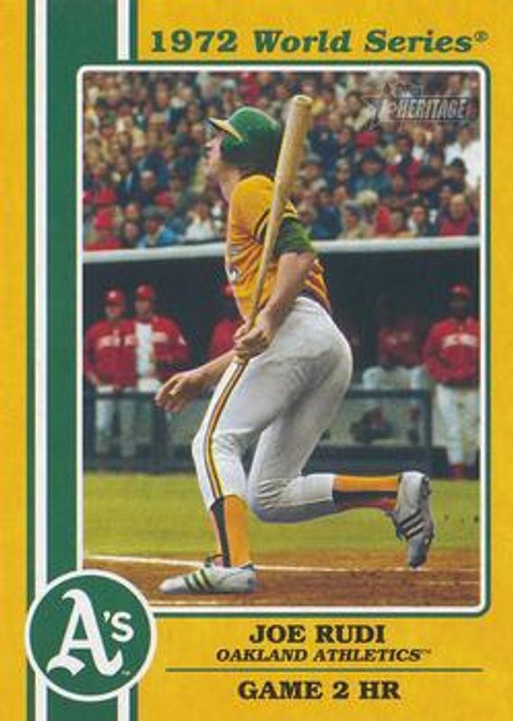 2021 Topps Heritage #72WS-4 1972 World Series Highlights