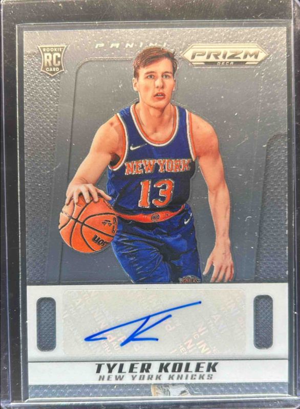 Tyler Kolek 2024 Prizm Deca #PDS-KOL Signatures Rookie RAW