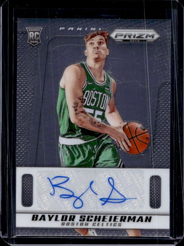 Baylor Scheierman 2024 Prizm Deca #PDS-BAY Signatures Rookie RAW
