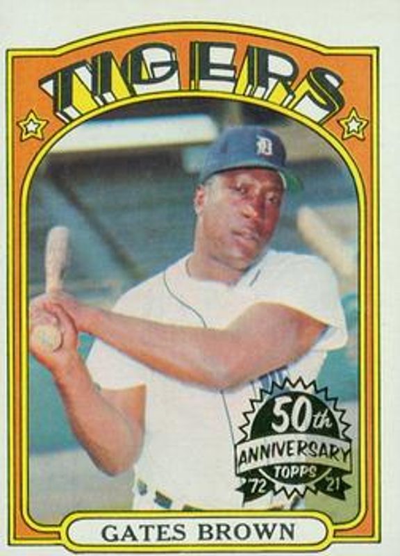 2021 Topps Heritage #187 50th Anniversary Buybacks
