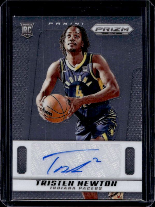 Tristen Newton 2024 Prizm Deca #PDS-NEW Signatures Rookie RAW