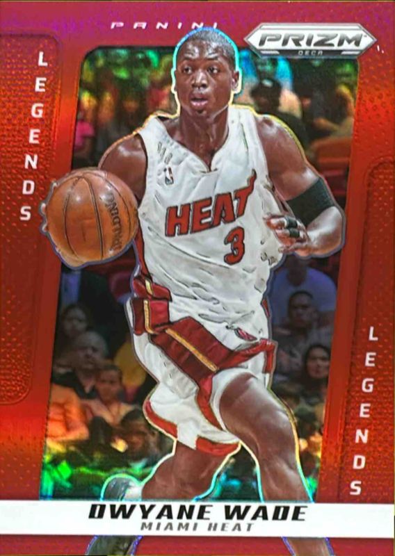 Dwyane Wade 2024 Prizm Deca #PDS-WAD Signatures RAW