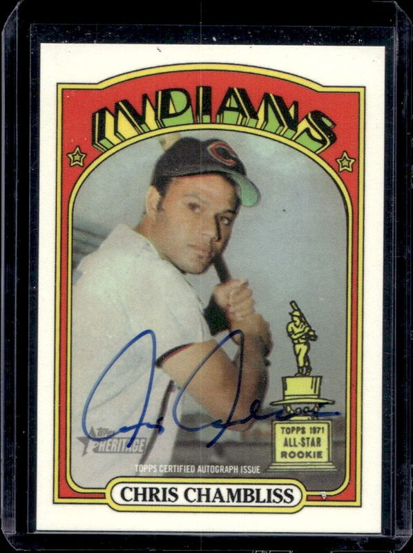2021 Topps Heritage #ROA-CCH Real One Autographs High Number