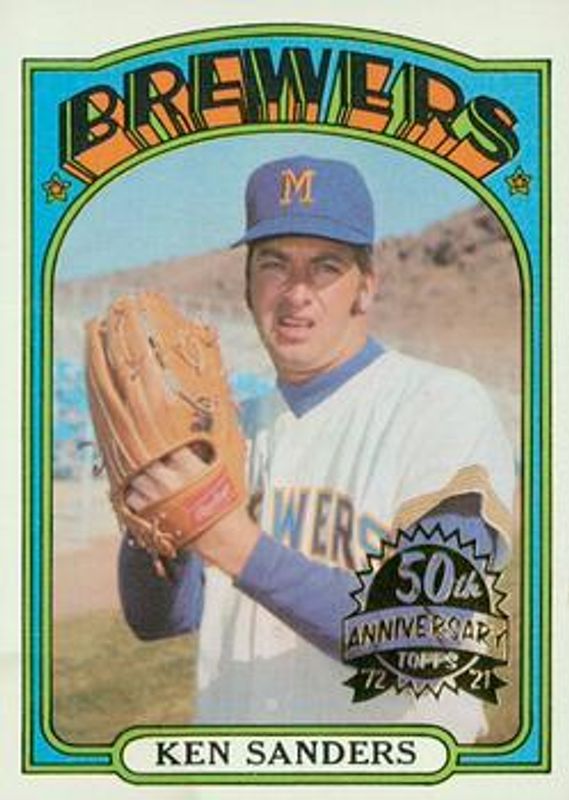 2021 Topps Heritage #391 50th Anniversary Buybacks