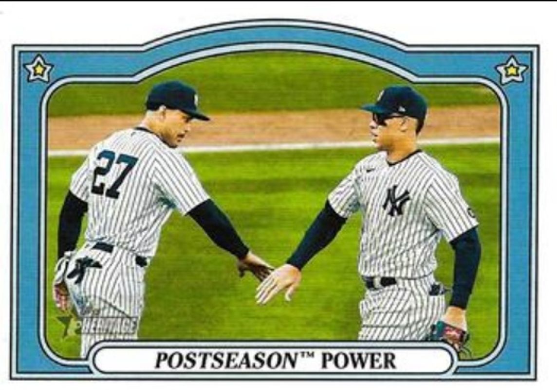 2021 Topps Heritage #CC-7 Combo Cards High Number