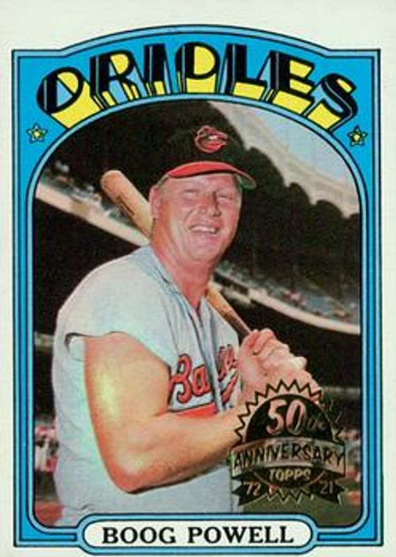 2021 Topps Heritage #250 50th Anniversary Buybacks