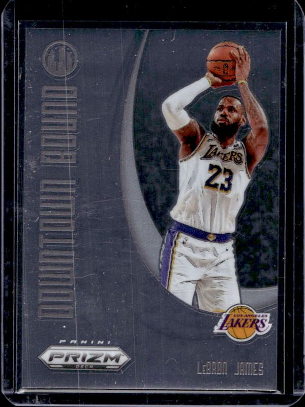LeBron James 2024 Prizm Deca #10 Downtown Bound RAW