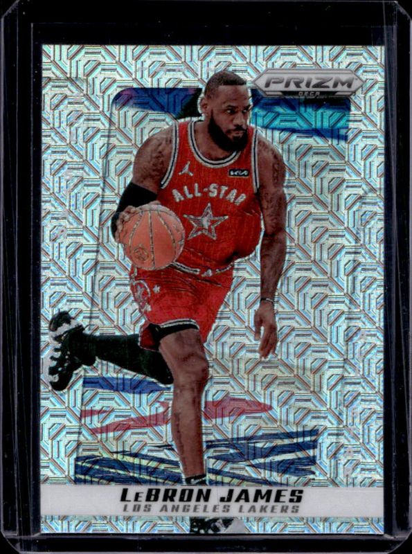 LeBron James 2024 Prizm Deca #248 Mojo /25 RAW