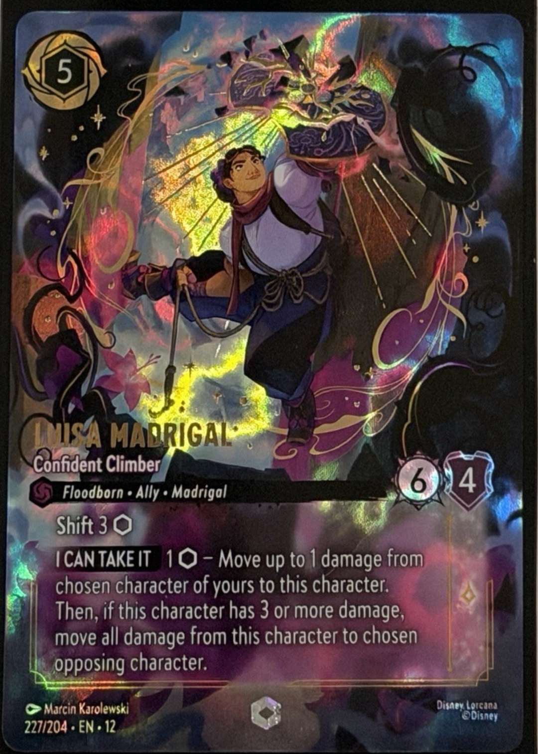 Disney Lorcana ルイーサ・マドリガル エンチャンテッド Luisa