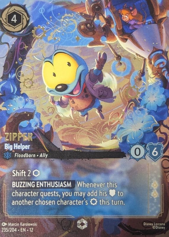 Zipper - Big Helper 2026 Wilds Unknown (EN 12) #235/204 Enchanted