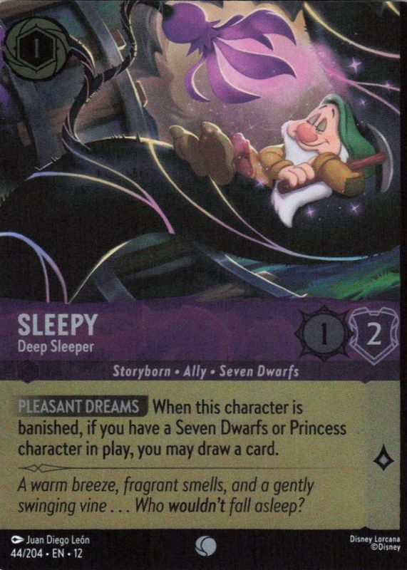 Sleepy - Deep Sleeper 2026 Wilds Unknown #44/204 Cold Foil Price