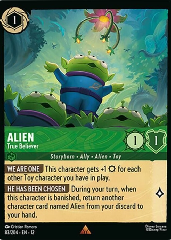 Alien - True Believer Disney Lorcana Cards Price Guide - Sports