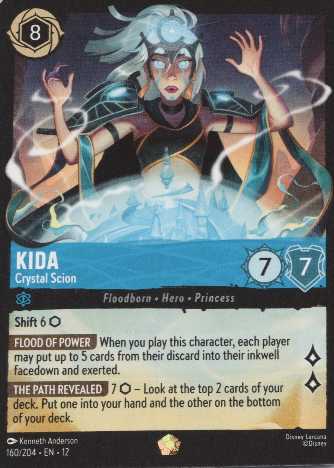 Kida - Crystal Scion 2026 Wilds Unknown #160/204 Base Price Guide