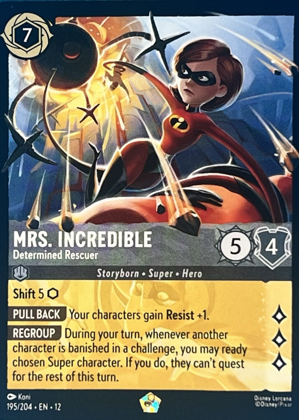 Mrs. Incredible - Determined Rescuer Disney Lorcana Cards Price