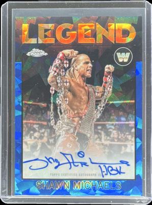 2026 Topps Chrome WWE Sapphire Edition #86T-SM 1986 Topps Autographs