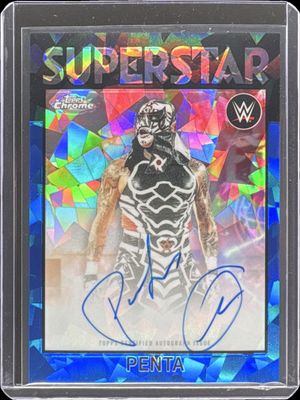2026 Topps Chrome WWE Sapphire Edition #86T-PT 1986 Topps Autographs