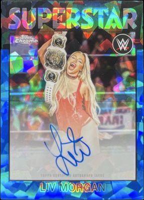 2026 Topps Chrome WWE Sapphire Edition #86T-LM 1986 Topps Autographs
