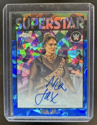 2026 Topps Chrome WWE Sapphire Edition #86T-NJ 1986 Topps Autographs