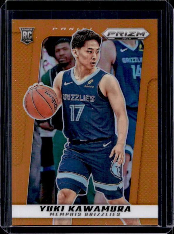 Yuki Kawamura 2024 Prizm Deca #105 Orange /49 RAW