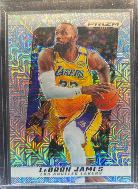 LeBron James 2024 Prizm Deca #198 Mojo /25 RAW