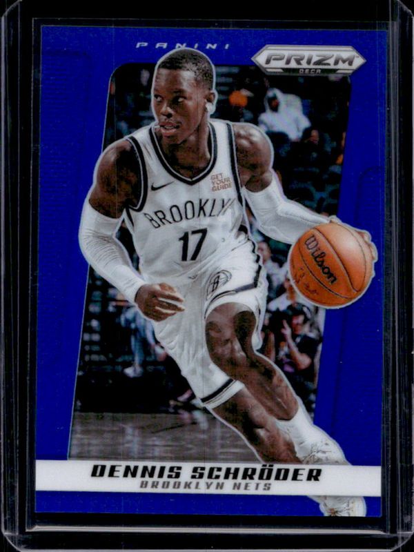 Dennis Schroder 2024 Prizm Deca #121 Blue /149 RAW