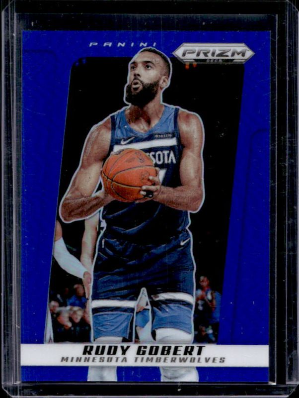 Rudy Gobert 2024 Prizm Deca #128 Blue /149 RAW