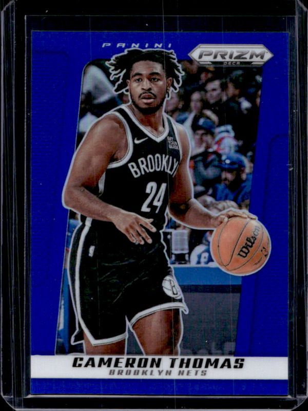 Cam Thomas 2024 Prizm Deca #179 Blue /149 RAW
