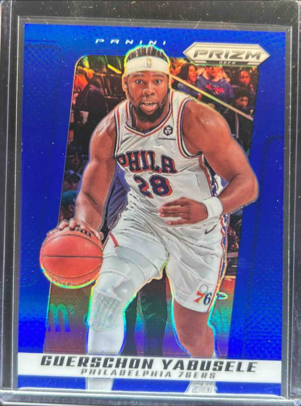 Guerschon Yabusele 2024 Prizm Deca #183 Blue /149 RAW