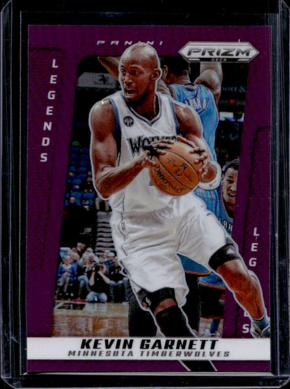 Kevin Garnett 2024 Prizm Deca #229 Purple /99 RAW