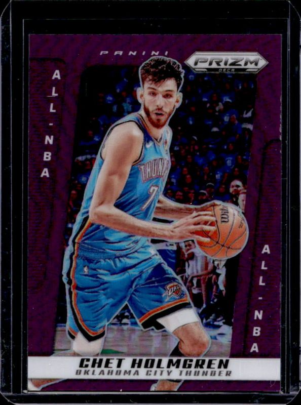 Chet Holmgren 2024 Prizm Deca #276 Purple /99 Price Guide - Sports