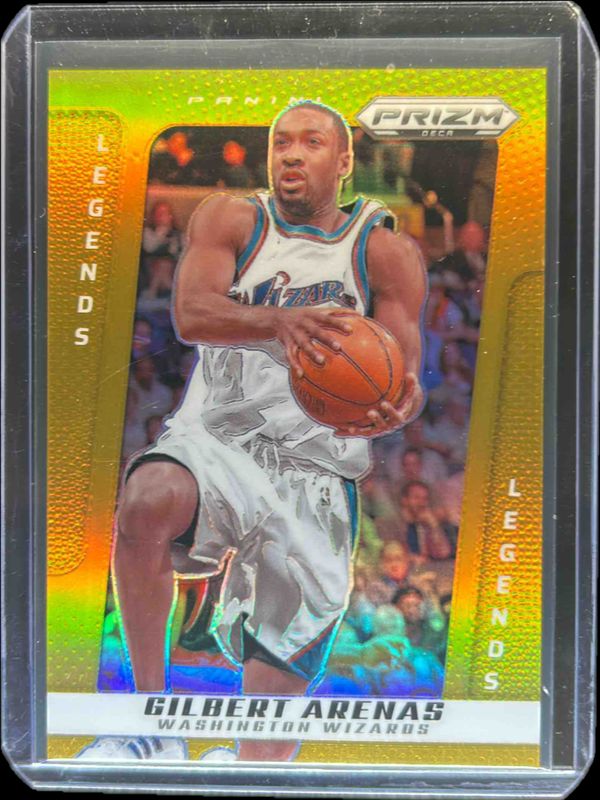 Gilbert Arenas 2024 Prizm Deca #234 Gold /10 RAW