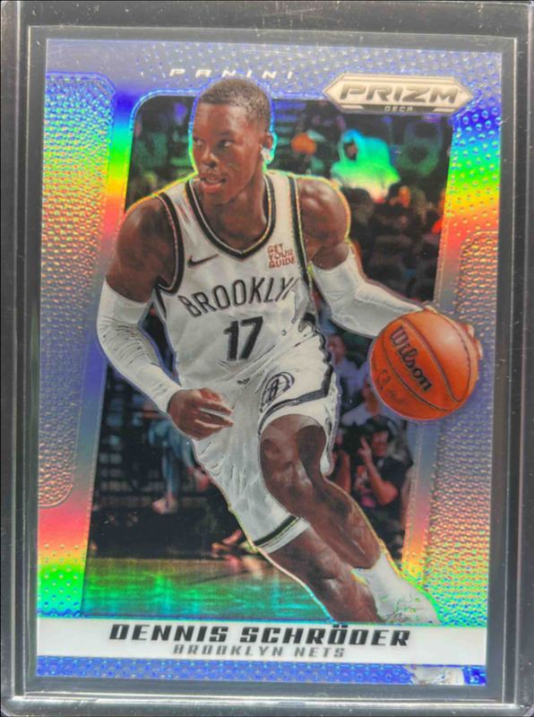 Dennis Schroder 2024 Prizm Deca #121 Silver RAW