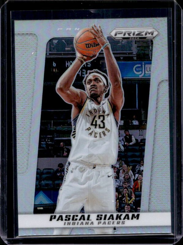 Pascal Siakam 2024 Prizm Deca #187 Silver RAW