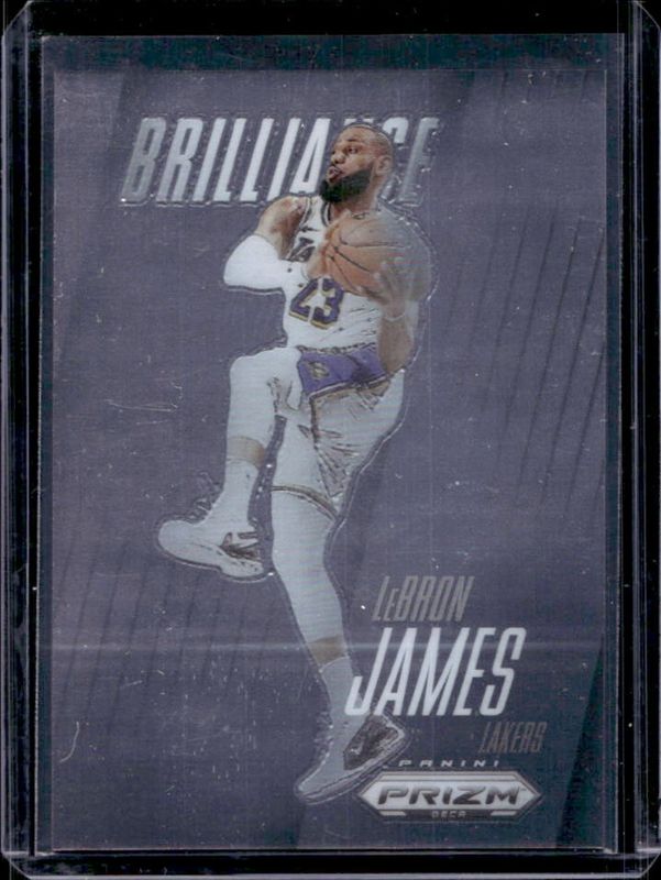 LeBron James 2024 Prizm Deca #16 Brilliance RAW