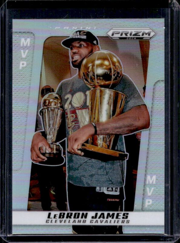 LeBron James 2024 Prizm Deca #294 Silver RAW