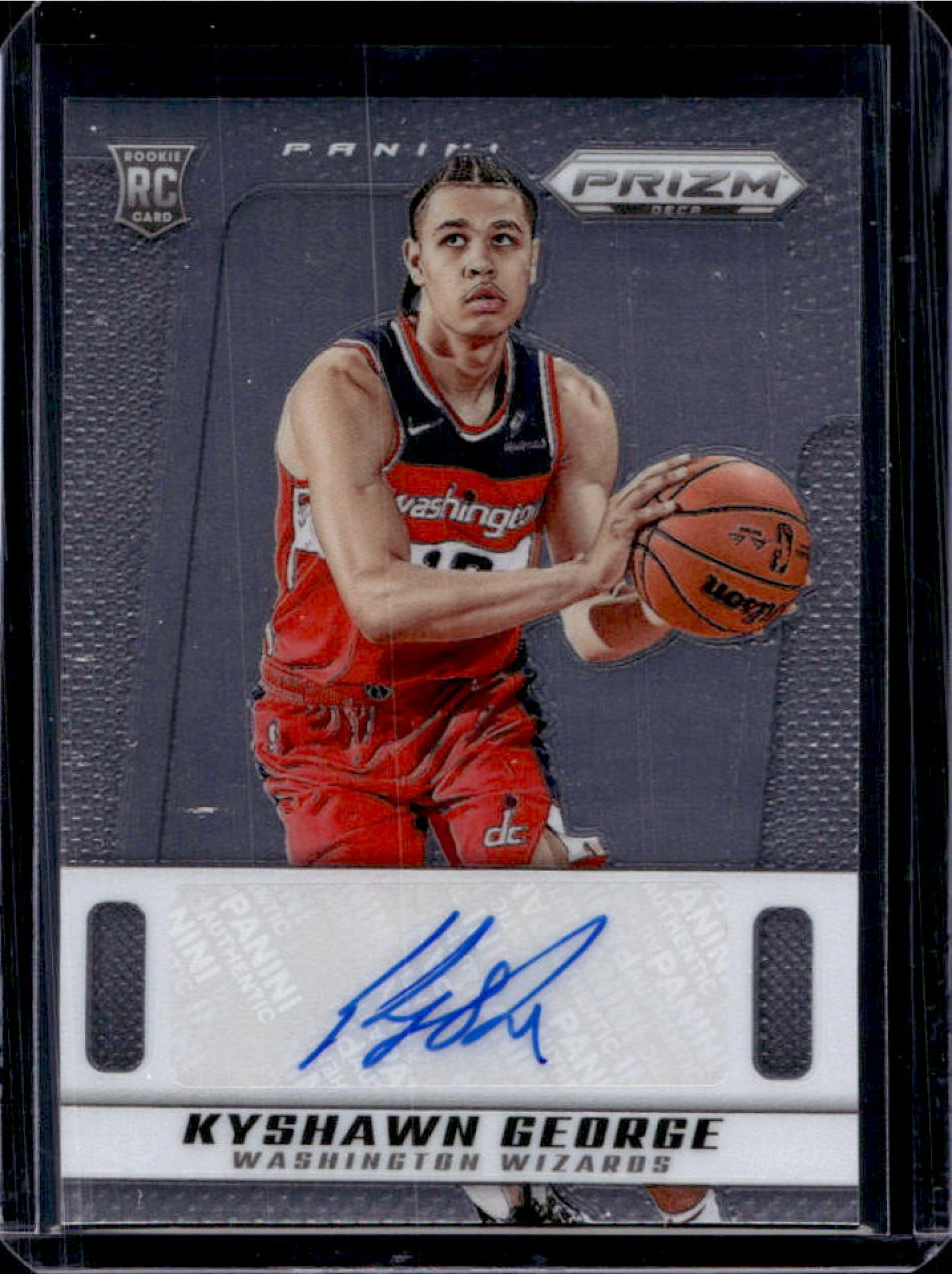 2024-25 Panini Prizm Kyshawn George Rookie Signatures Prizms 