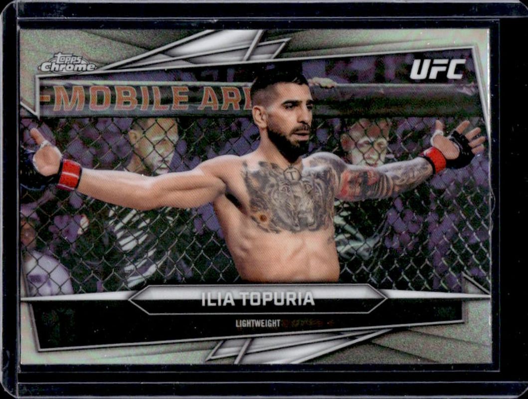 Ilia Topuria 2026 Topps Chrome UFC #1 Refractor Price Guide - Sports ...