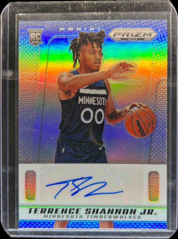 Terrence Shannon Jr. 2024 Prizm Deca #PDS-TSJ Signatures - Silver Rookie RAW