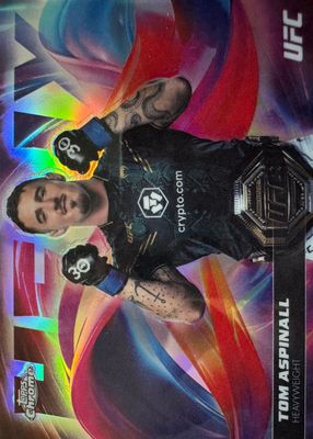 2026 Topps Chrome UFC #HX-9 Helix /(SSP)