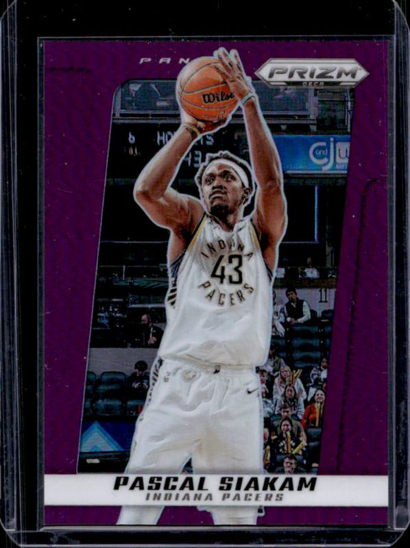 Pascal Siakam 2024 Prizm Deca #187 Purple /99 RAW